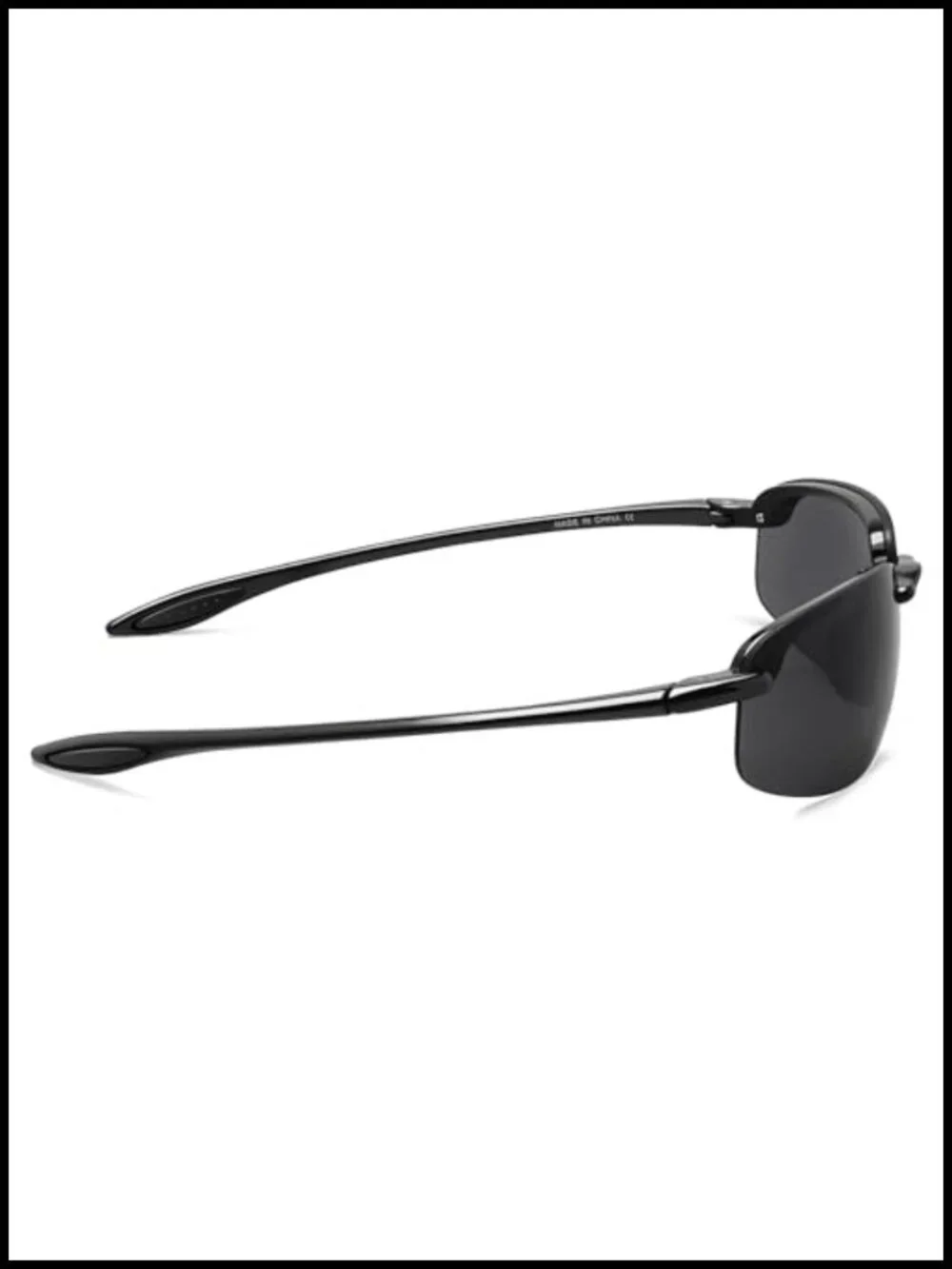 TR90 Rimless Sports Sunglasses - Lightweight UV Protection for Running Fishing